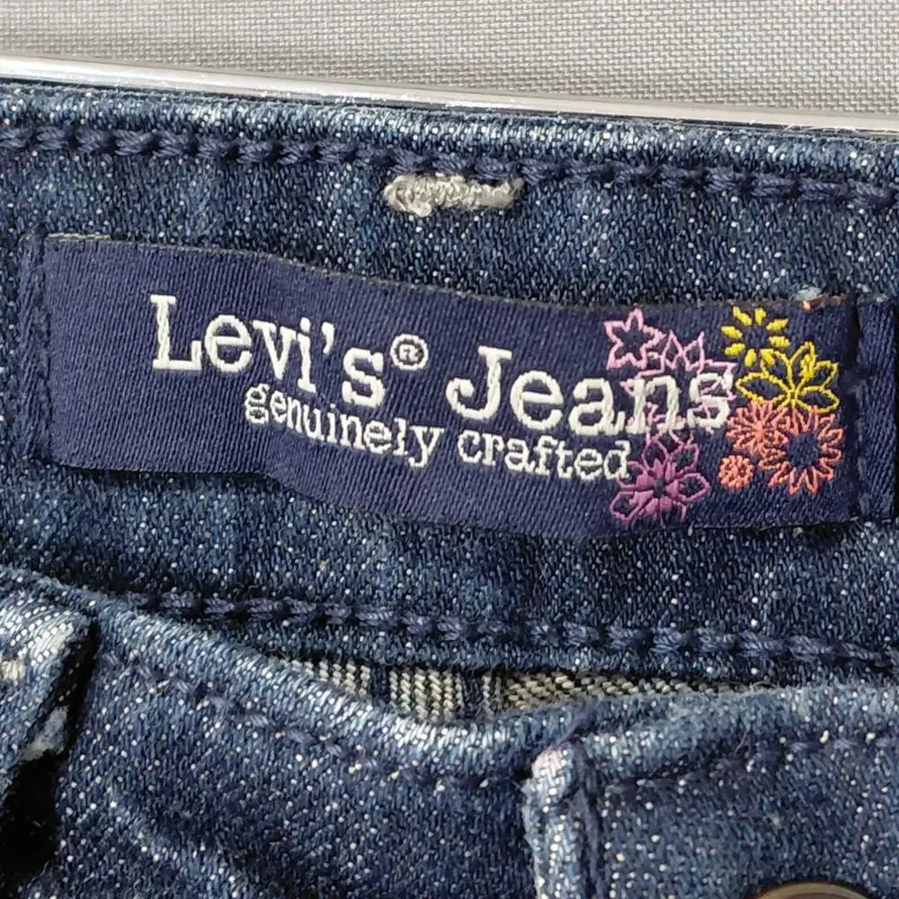Levi's Blue Genuinely Crafted Stretch Jeans Women Size 9M